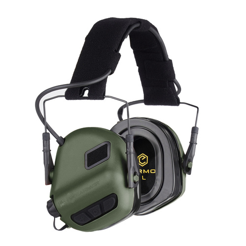 Earmor - Gehörschutz Kapselgehörschützer M31 PLUS - Foliage Green - M31-FG (PLUS) - Aktive Kopfhörer