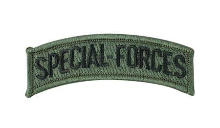 FOSTEX - Aufnäher - Special Forces - OD Grün - Einheiten & Funktionen