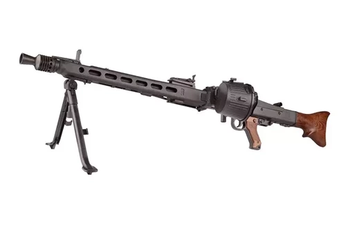G&G - GMG42 Elektrisches Maschinengewehr Nachbau - Schwarz - GIG-01-012195 - Gewehre AEG