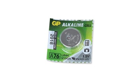 GP - Alkaline Button Cell - V13GA / 357A / LR44 / AG13 / A76 - Montageringe und Zubehör