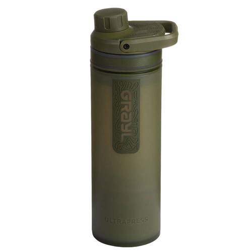 Grayl - Wasserfilterflasche UltraPress - 500 ml - Olive - 500-ODG - Wasserbehälter & Feldflaschen