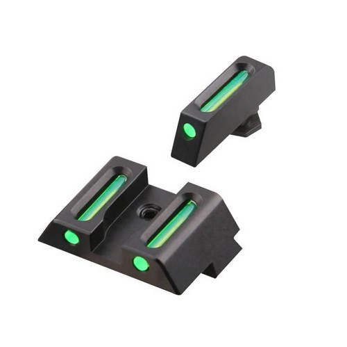 GunPany - Fiber Sights Combo für Glock - Lange Version - Grün - SCIS-05  - Feste Visierungen
