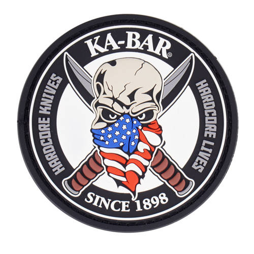 Ka-Bar - Schädel-Aufnäher - KBPATCH1