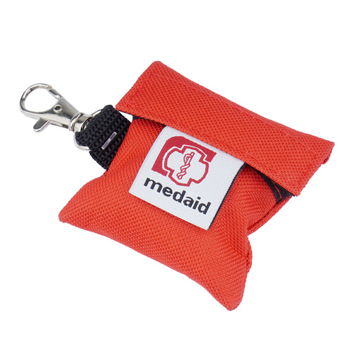 Medaid - Erste-Hilfe-Kit-Schlüsselanhänger - Rot - Erste Hilfe