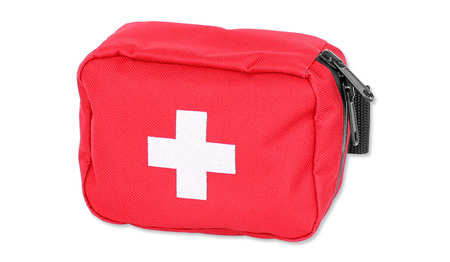 Medaid - Persönliches Erste-Hilfe-Set Typ 230 - Klein - 16 Teile - Klettverschluss - Rot - Erste Hilfe