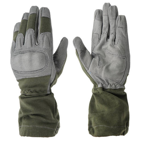 Mil-Tec - Action Nomex flammhemmende taktische Handschuhe - Laubgrün - 12520106 - Taktisch Handschuhe