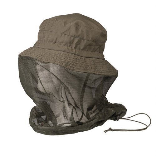 Mil-Tec - Boonie Hat mit Moskitonetz - Grün - 12331001 - Hüten