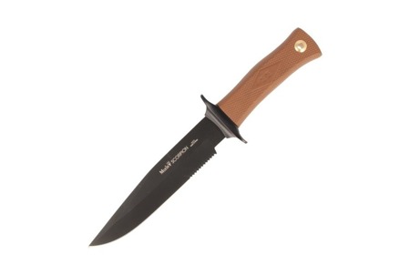 Muela - Taktisches Gummigriff-Messer 180mm - SCORPION-18NM - Feststehende Messer