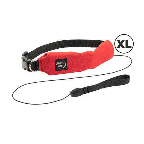 Nite Ize - Halsband mit Leine RadDog™ All-In-One - XL - Rot - RRLXL-10-R3  - Nite Ize