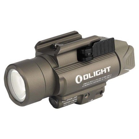 Olight - Waffenlicht mit Laservisier BALDR Pro - 1350 Lumen - Desert Tan