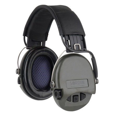 Sordin - Supreme® Pro Kapselgehörschutz - OD Grün - 75302 - Aktive Kopfhörer