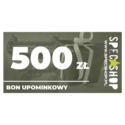 SpecShop.pl - Geschenkkarte - 500 PLN - Geschenkidee für mehr als €75