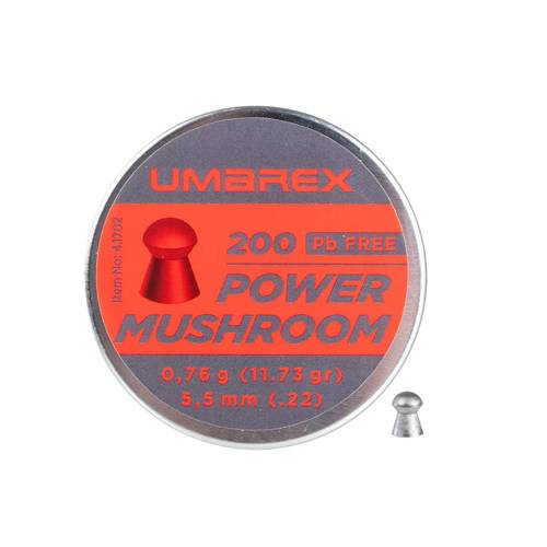 Umarex - Power Mushroom Pellets - 5,5 mm - 200 Stück - 4.1702 - Diabolos 