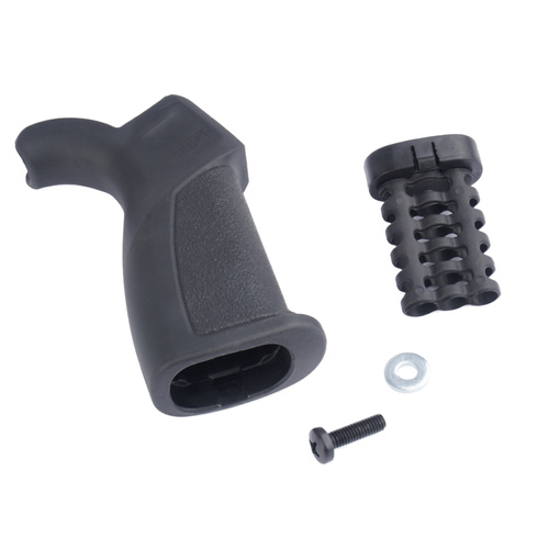 DLG Tactical - Gumowany chwyt pistoletowy ze schowkiem do AR-15 - Czarny - DLG-138-BLK