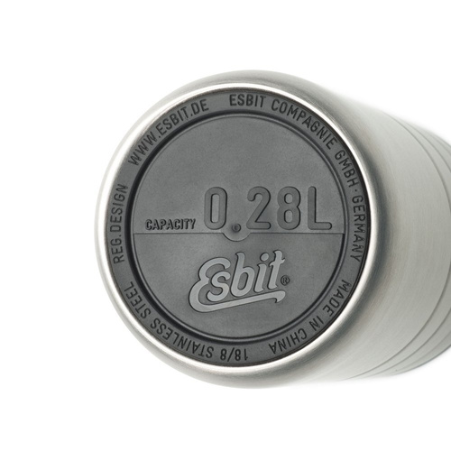 Esbit - Kubek termiczny Majoris Thermo Mug Flip Top - 280 ml - Stal nierdzewna - MGF280TL-S