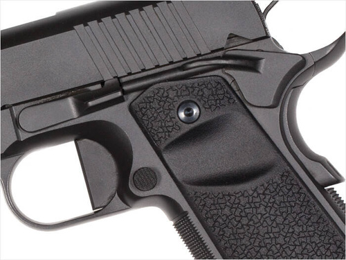 Magpul - Antypoślizgowe okładziny rękojeści MOE do pistoletu Colt 1911 - Anti Slip - Czarne - MAG524-BLK