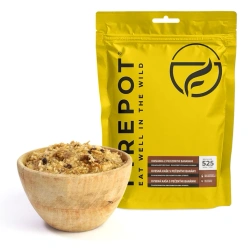 Posiłek suszony Firepot Pieczona owsianka z bananami - 525 kcal - PL-TBP-REG-YELL