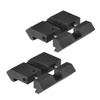 UTG - Adapter Dovetail/Picatinny - 11 mm/22 mm - 2 szt - Czarny - MNT-DT2PW01