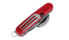 BCB - Niezbędnik Składany Folding KFS Clip Set - Stal nierdzewna - Czerwony - CN223