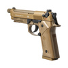 Umarex - Pistolet ASG replika Beretta M9 A3 z kaburą - FDE - 6 mm -  2.6357 + 3.1595