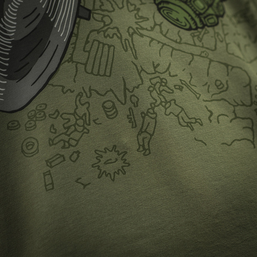 M-Tac - Koszulka T-Shirt Dron - Khaki - 80056038