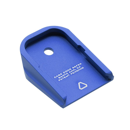 Strike Industries - Stopka magazynka Glock Aluminum Mag Base Plate - Niebieski - SI-G-ALBP-BLU