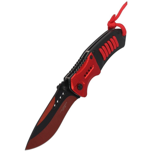 Herbertz Solingen - Nóż składany Red Drop Point 90 mm - 585012
