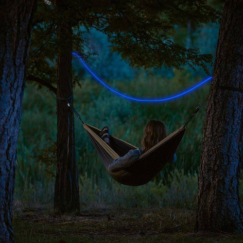 Nite Ize - Elastyczna lampa LED Radiant® Rechargeable ShineLine™ - Biały - RSLR3-02-R8