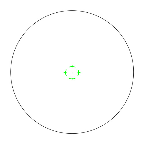 Vector Optics - Celownik pryzmatyczny Paragon 1x18 X-Mini - Czarny - SCPS-M10