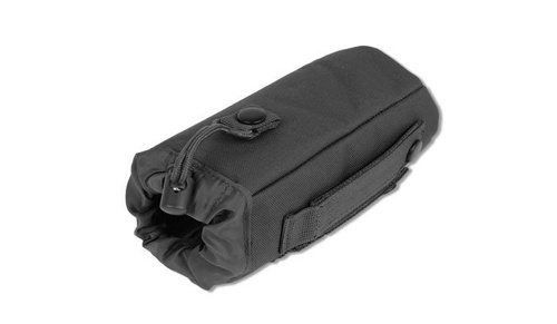 Mil-Tec - Pokrowiec na butelkę Bottle Cover - Molle - Czarny - 14519802