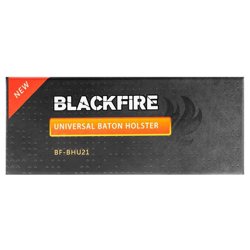 Blackfire - Uniwersalny uchwyt na pałkę teleskopową - 360° - Czarny - BF-BHU21