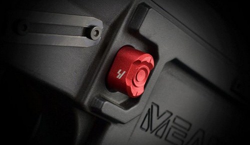 Strike Industries - Zwalniacz magazynka Strike Magazine Catch - Czerwony - SI-AR-SMC-RED