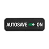 M-Tac - Naszywka Autosave PVC - 3D - Czarna - 51116702
