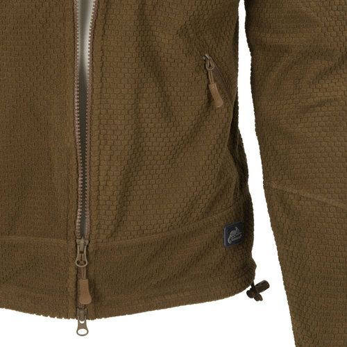 Helikon - Bluza polarowa Alpha Tactical Grid Fleece - Coyote - BL-ALT-FG-11