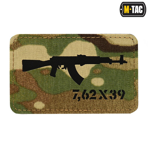 M-Tac - Naszywka AKM 7,62x39 Laser Cut - Multicam/Czarny - 51110802