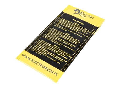 Electro River - Torba ochronna na akumulator Li-Po Bag-S - Czarny / Żółty - ELR-06-024599