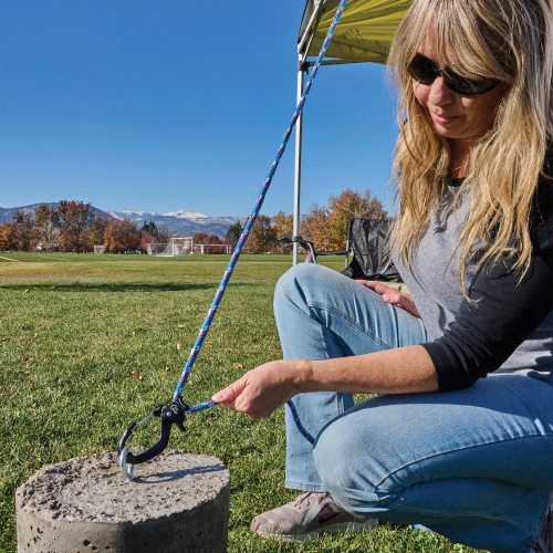 Nite Ize - Klamra CamJam z karabińczykiem SlideLock - Aluminium - Duży - Czarna - CJSLL-01-R3