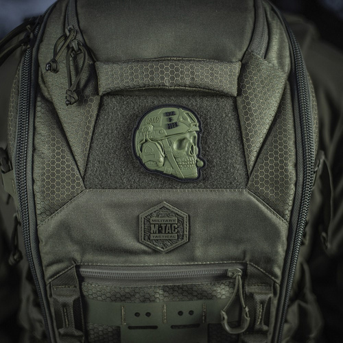 M-Tac - Naszywka War is Hell - PVC 3D - Oliwkowy - 51328001