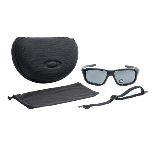 Oakley - Okulary balistyczne SI Ballistic HNBL - Matte Black - Szare - OO9452-0265