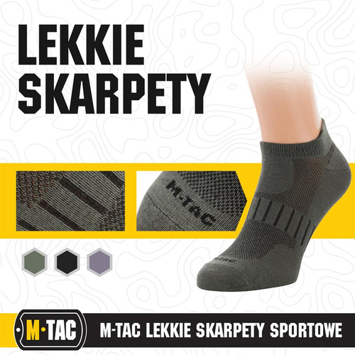 M-Tac - Skarpety letnie sportowe - Oliwkowe - 30906001