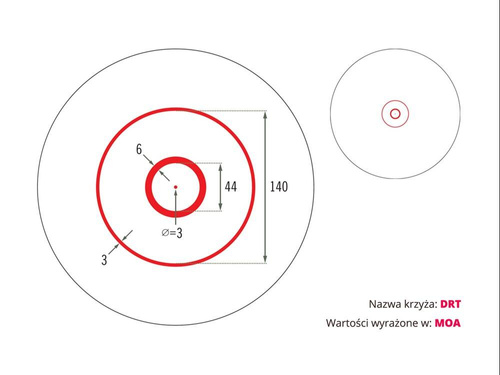 Vortex Optics - Kolimator Spitfire AR 1x Prism Scope - SPR-200