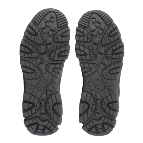 Buty wojskowe Merrell Moab 3 8" Tactical Zip Waterproof - Vibram TC5+ - Czarne - J003907