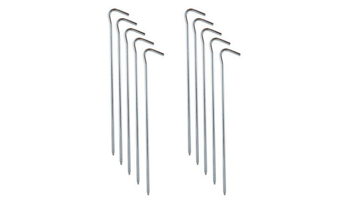 Rockland - Szpilki namiotowe - 26 cm - Stal - 10 sztuk - R46