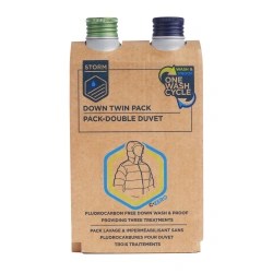Storm - Impregnat i płyn do prania odzieży puchowej Down Twin Pack – 2 x 225 ml - S51307
