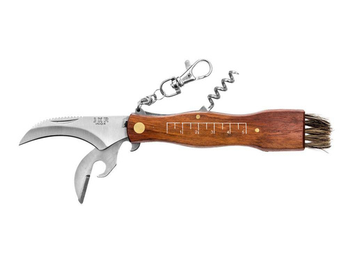 Joker - Nóż na grzyby wielofunkcyjny - Drewniany - JKR89