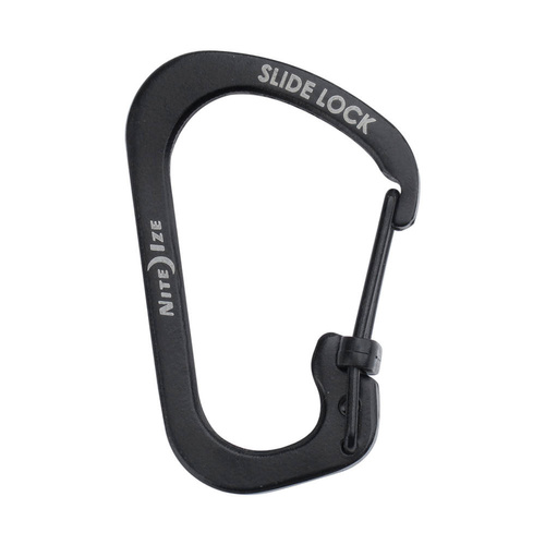 Nite Ize - Karabinek SlideLock Carabiner #2 - Czarny - CSL2-01-R6