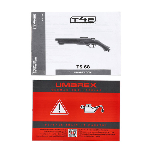 Umarex - Strzelba RAM na kule gumowe T4E TS 68 Gen2 - .68 - CO₂ - Czarna - 2.4072