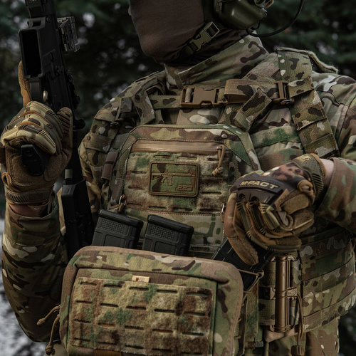 M-Tac - Naszywka AR-15 - PVC - 3D - Kamuflaż - 51540008
