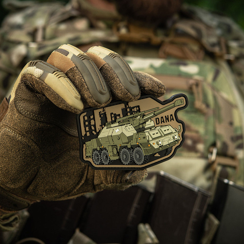 M-Tac - Naszywka Morale Patch 3D Dana - PVC - Coyote/Zielony - 51348423