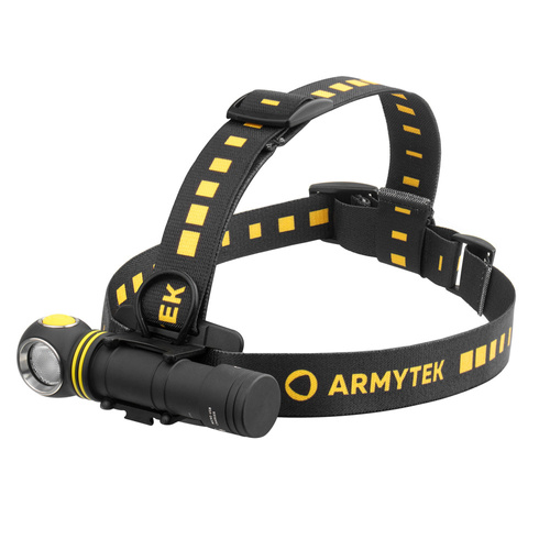 Armytek - Latarka czołówka Elf C2 - 1100 lm - Białe światło - Czarna - F05103C